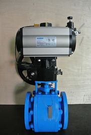دریچه های توپی سرامیکی PN10 شیر کنترل هوا پنوماتیک
