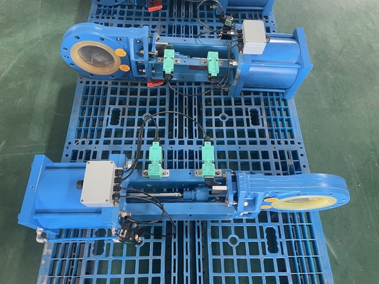دریچه های خمیر چاقو NewCon KGV Duty Slurry Knife Gate Valve