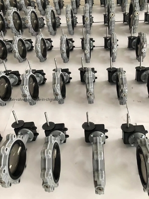 ولف پروانه ی پنوماتیک فشار پایین نرم مهر و موم شده