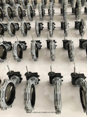 والف پروانه ی پنوماتیک 1 تا 12 اینچ فشار پایین