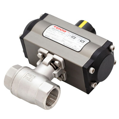 Pneumatic Ball Valve with ANSI CLASS 150-900 Pressure Rating, 1 inch-12 inch Size Range, and ISO9001 Certified Quality