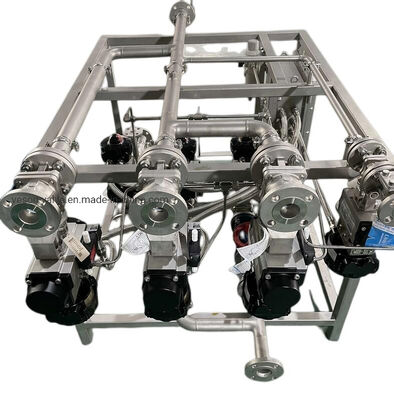 واحد اسکید دریچه حالت رانندگی پنوماتیک با آنسی کلاس 150-900 فشار و دریچه توپ شناور برای استفاده صنعتی