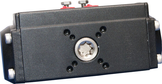 PTFE پوشش سخت آنودیزه آلومینیوم Pneumatic Actuator با استاندارد ISO5211 و DIN3337 برای عملکرد شیر