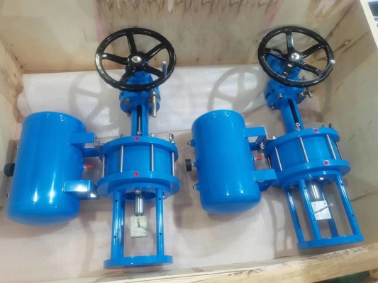 گارانتی 1 ساله محرک خطی پنوماتیک برای شیر پینچ 0.1KN - 500KN