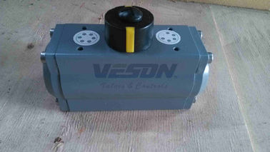 PTFE / تفلون روکش پنوماتیک و پیستون روتاری actuators 2 ~ 8 نوار فشار کار