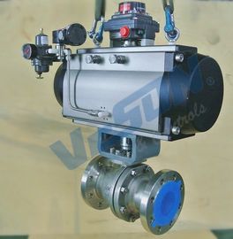DN25 - دریچه اضطراری بسته DN500 شیر دو فلنج پنوماتیک